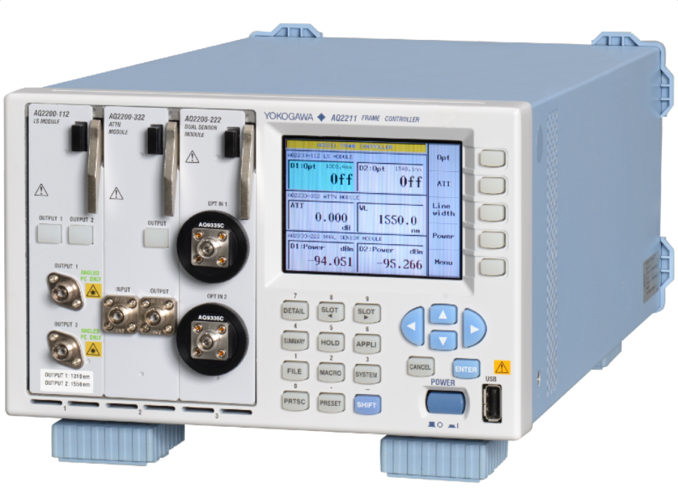 橫河 YOKOGAWA,光功率計,臺式功光率計,AQ2211
